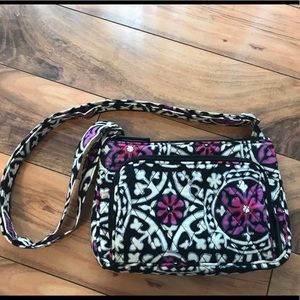 Vera Bradley Mini Hipster Canterberry Magenta